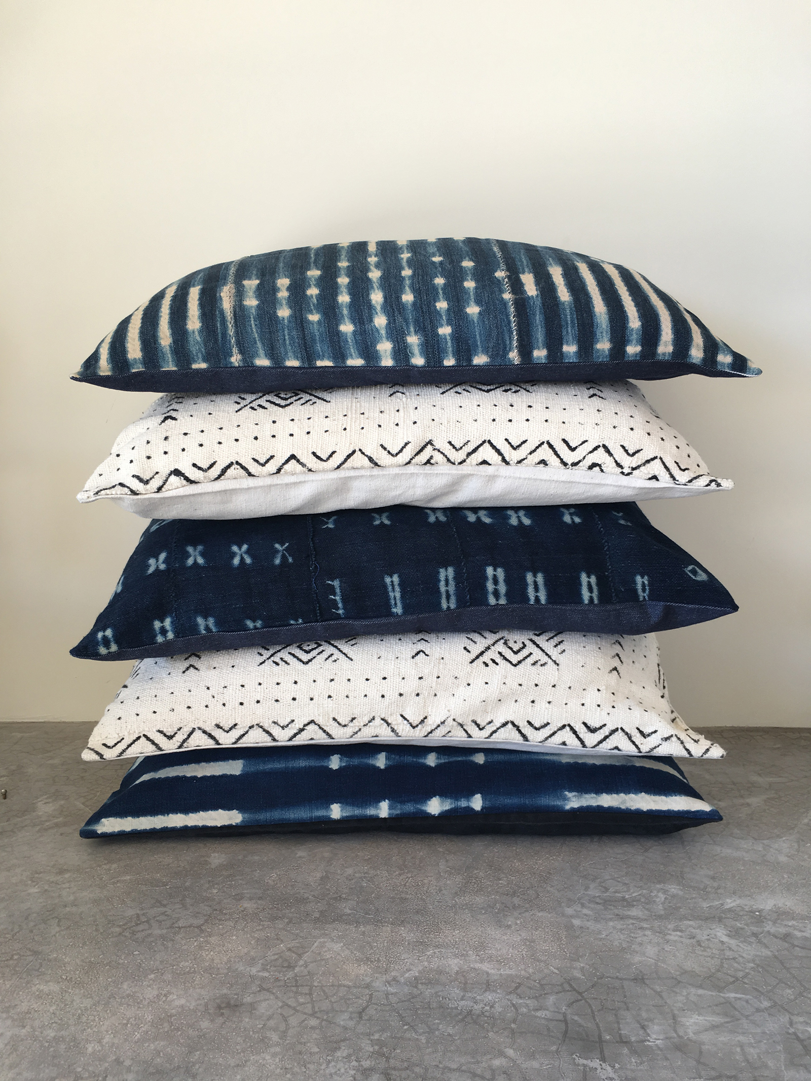 housse de coussin Bogolan coton fait main artisanat africain Mali Ma Jungle Family