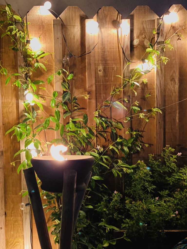 bougie nomad terre cuite sur pieds brasero trépieds candélabres flambeau extérieur jardin lumière Ma jUngle Family