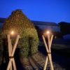 bougie nomad terre cuite sur pieds brasero trépieds candélabres flambeau extérieur jardin lumière Ma jUngle Family