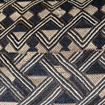 coussin en raphia Kuba shoowa Afrique zaïre Congo géométriques motif fait main handmade Ma jUngle Family