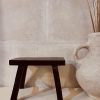 tabouret en orme vintage noire ethnique boheme chic Ma Jungle Family artisanat chine