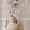 vase en papier 2 oreilles mâché ligne pure naturel Ma Jungle Family 2 anses poignees
