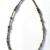 collier plaque or perles rondes agathe mousse et pendentif pierre naturelle véritable Ma Jungle Family hematites, bienfaits vertues