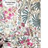 kimono moutarde blanc butterfly papillons fleuri nénuphar vert émeraude fuschia coton blockprint Inde Ma Jungle Family