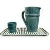 tasse beldi en ceramique beu canard fabriques à la main au maroc gravure Ma Jungle Family chabichic carafe pichet