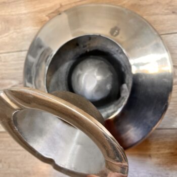 Cendrier en métal recyclé moteur artisanat Maroc, Ma Jungle Family