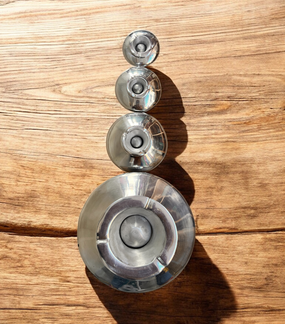 Cendrier en métal recyclé moteur artisanat Maroc, Ma Jungle Family