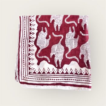 foulard-tigre-rouge