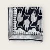 Foulard en voile coton indien imprimés au blockprint en Inde, bleu, moutarde, rouge, bordeaux, vert, rose, fleuris, damiers, tigres, violet, léopard, bellemme collection, au bonheur du jour, Jamini, kirane, Ma Jungle Family