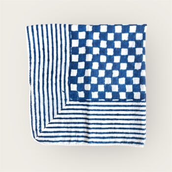 Foulard en voile coton indien imprimés au blockprint en Inde, bleu, moutarde, rouge, bordeaux, vert, rose, fleuris, damiers, tigres, violet, léopard, bellemme collection, au bonheur du jour, Jamini, kirane, Ma Jungle Family