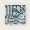 Foulard en voile coton indien imprimés au blockprint en Inde, bleu, moutarde, rouge, bordeaux, vert, rose, fleuris, damiers, tigres, violet, léopard, bellemme collection, au bonheur du jour, Jamini, kirane, Ma Jungle Family