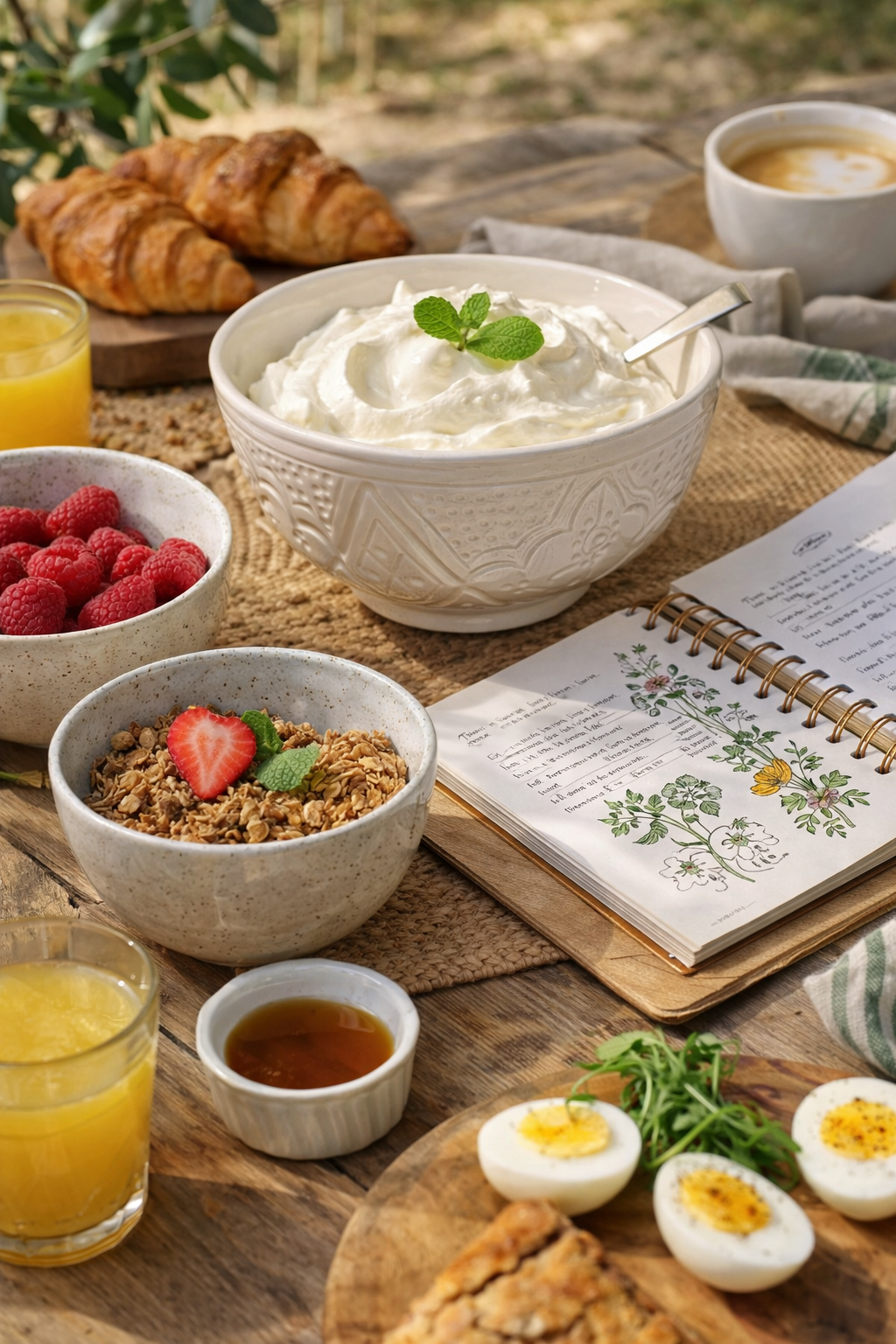 Saladier BOWL blanc terre cuite motif graves a la main au Maroc Ma Jungle Family Chabichic