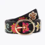 ceinture brodée ethnique bohème