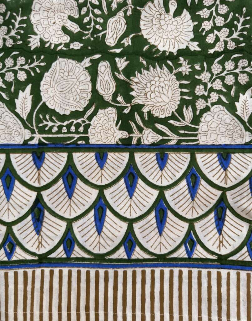 Nappe indienne vert prairie Ma Jungle Family