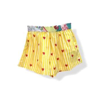 short-femme-raye-marine