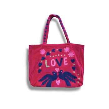 sac-cabas-en-velours-brode-love-fuschia